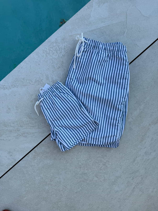 Petit Lem striped mens trunks