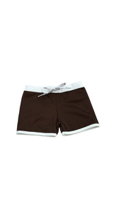 Planet Sea Brown ribbed tightie