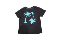 Load image into Gallery viewer, Feather 4 Arrow wavy palm black t shirt