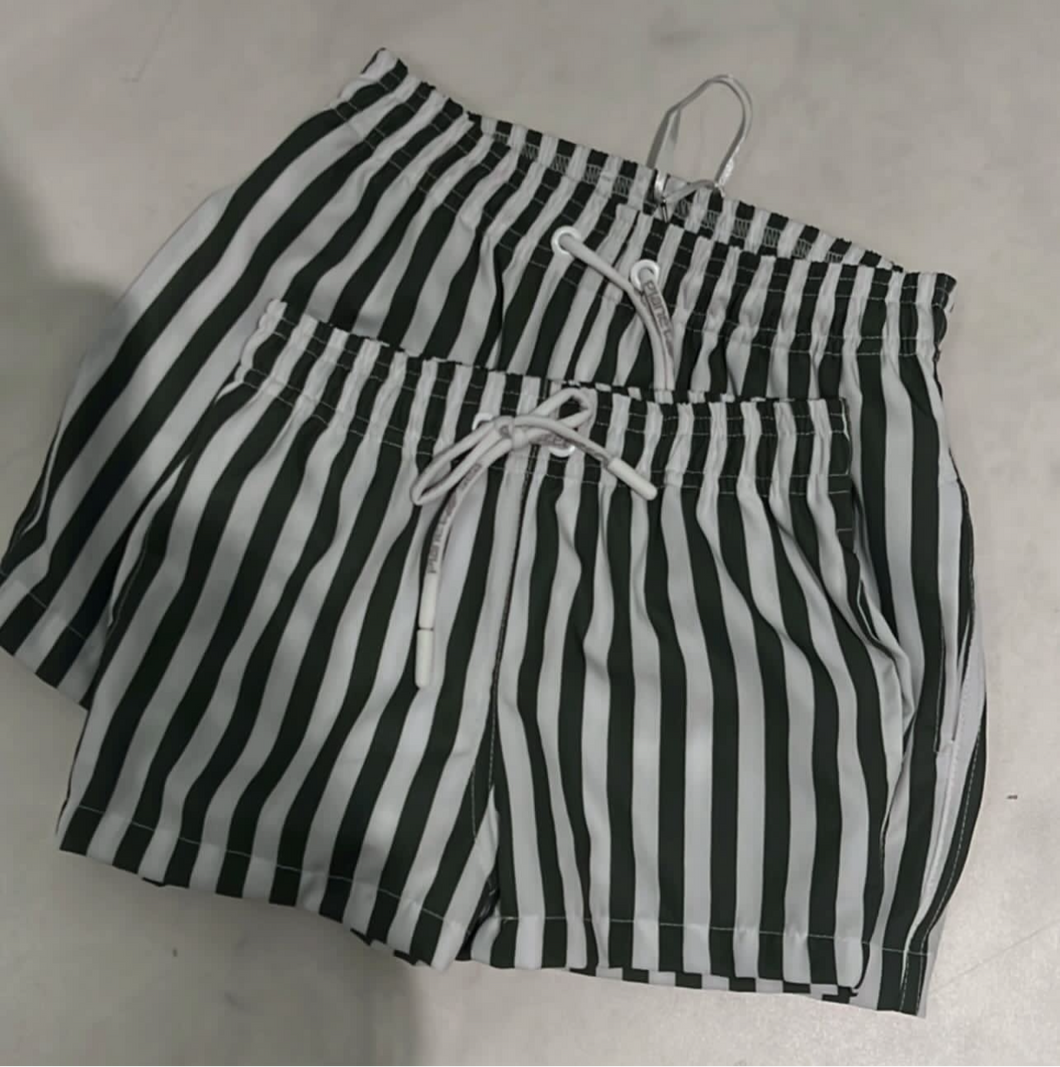 Green Sailor Stripe Boys Trunks Planet Sea