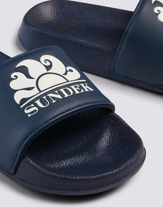 Sundek Navy Costa Slide