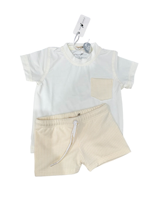 Yellow Gingham Tightie with Matching top