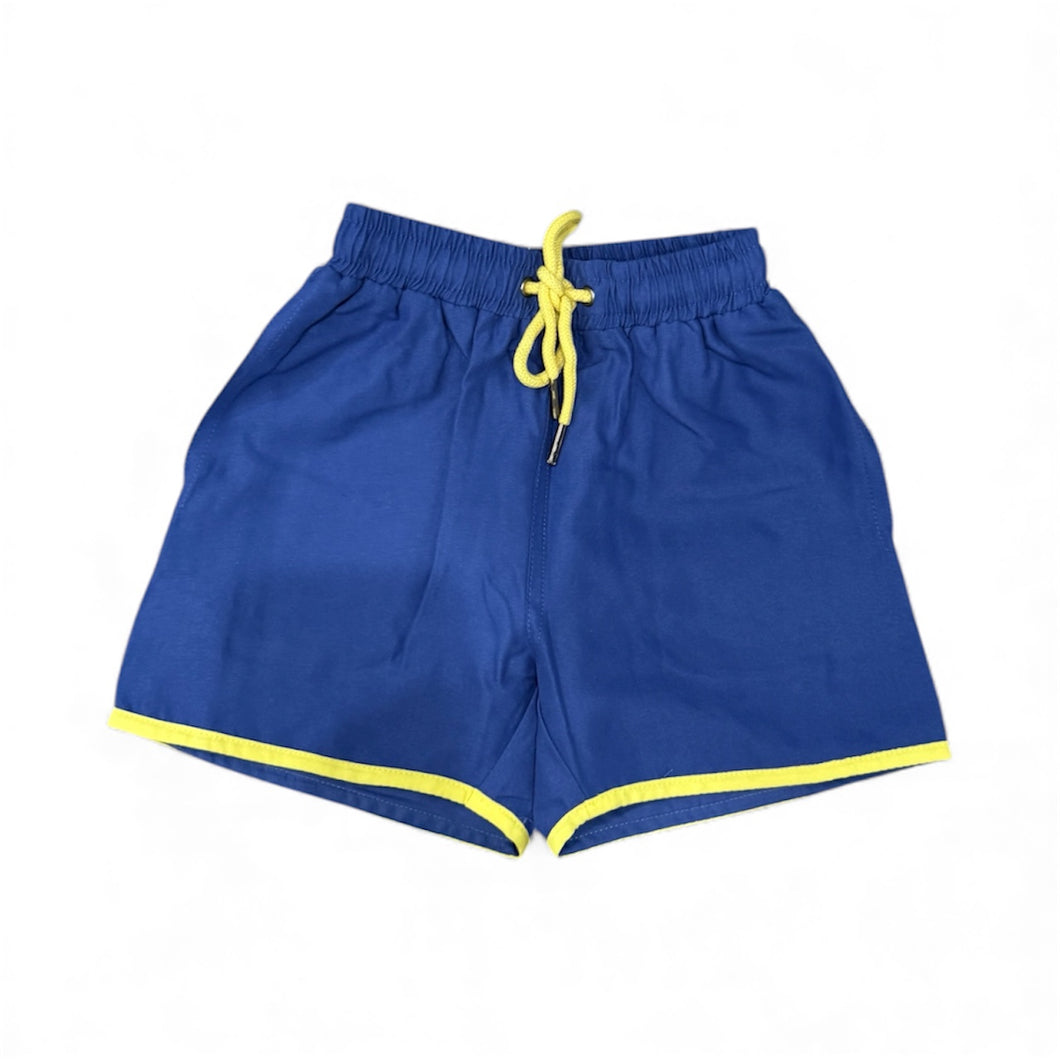 Leo and Zachary Club Azul trunks