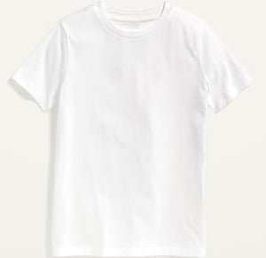 White Crew Neck T-shirts